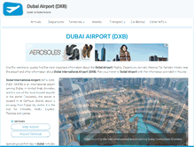 Tablet Screenshot of airport-dubai.net